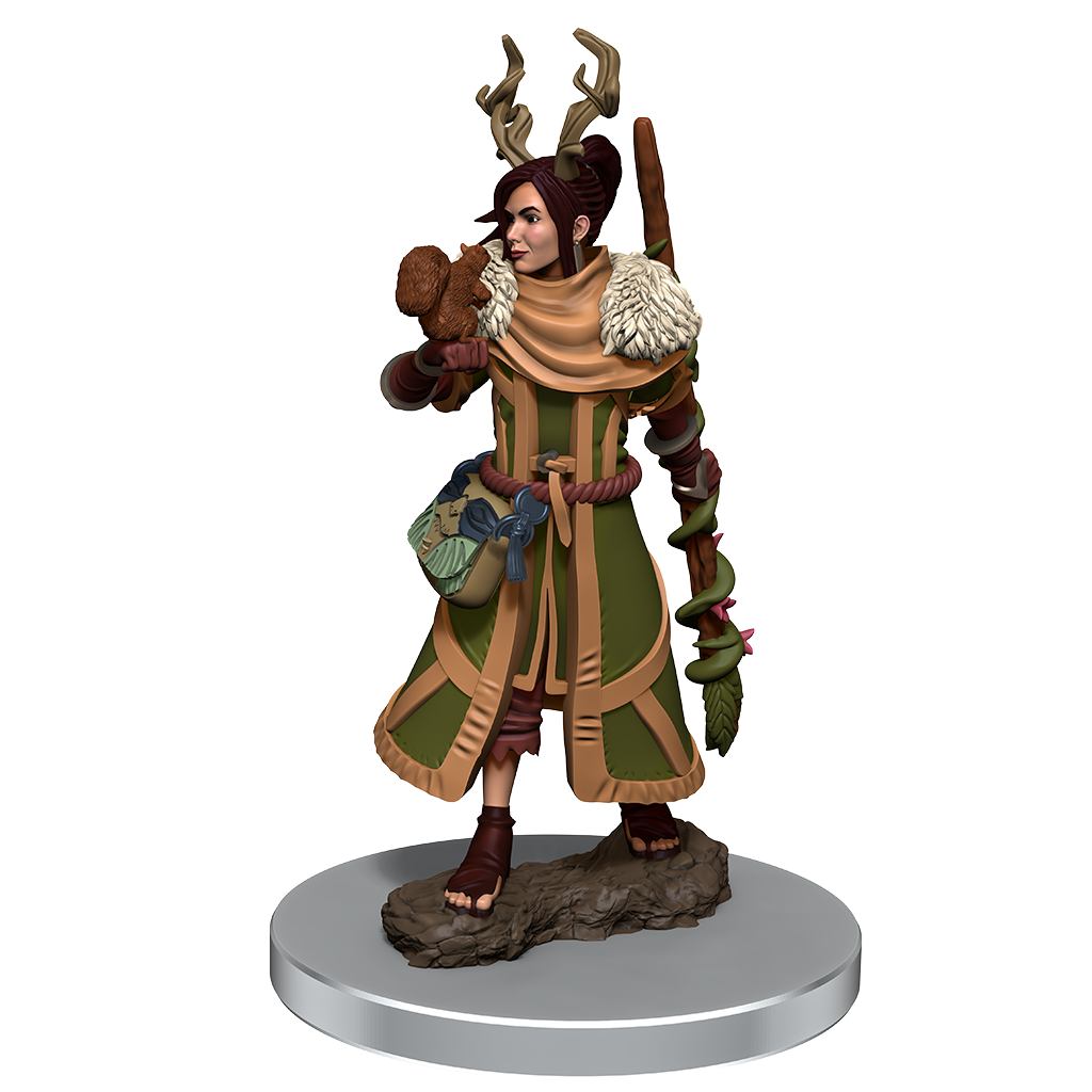 Dungeons & Dragons: Icons of the Realms: Premium Figure: Female Human Druid  