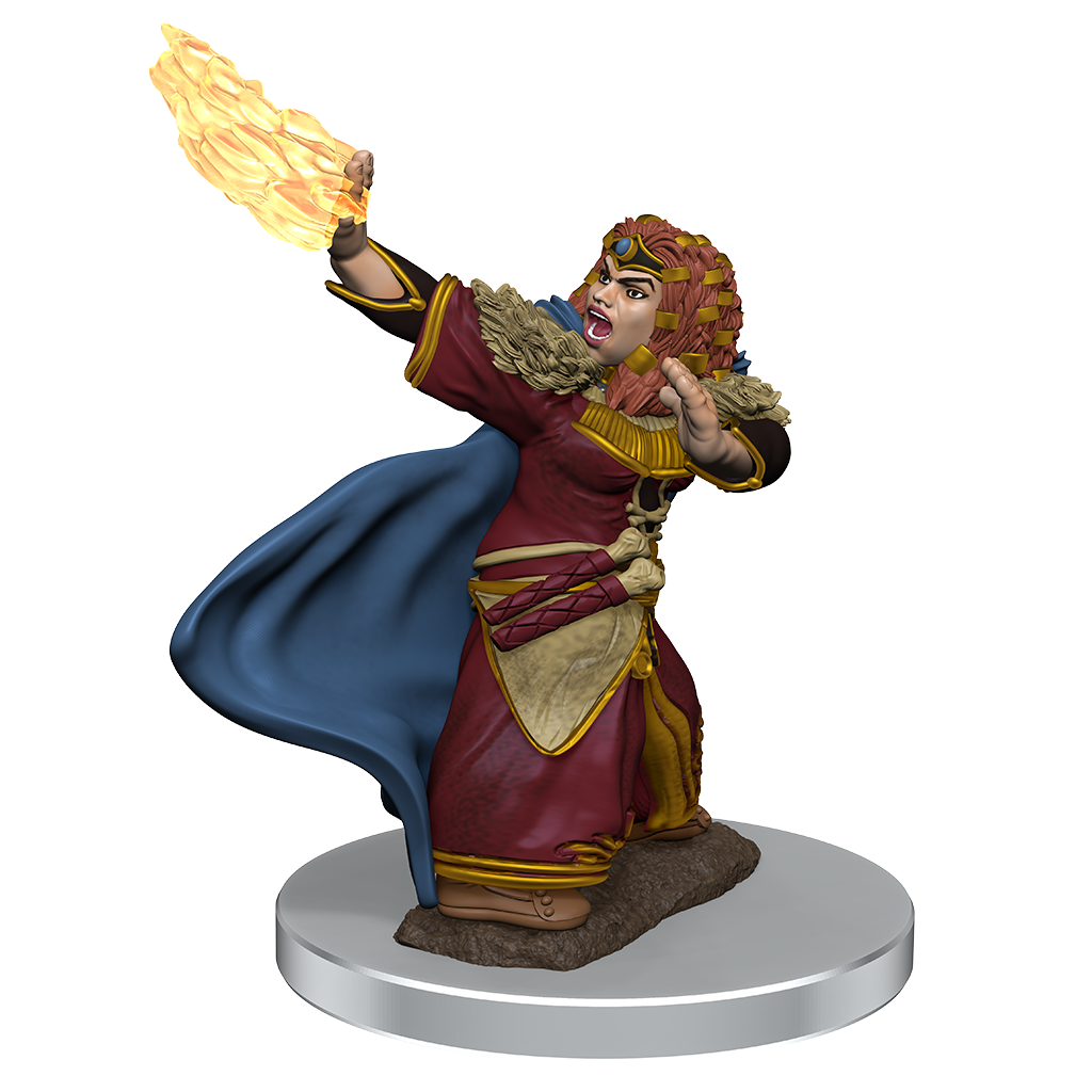 Dungeons & Dragons: Icons of the Realms: Premium Figure: Female Dwarf Wizard 
