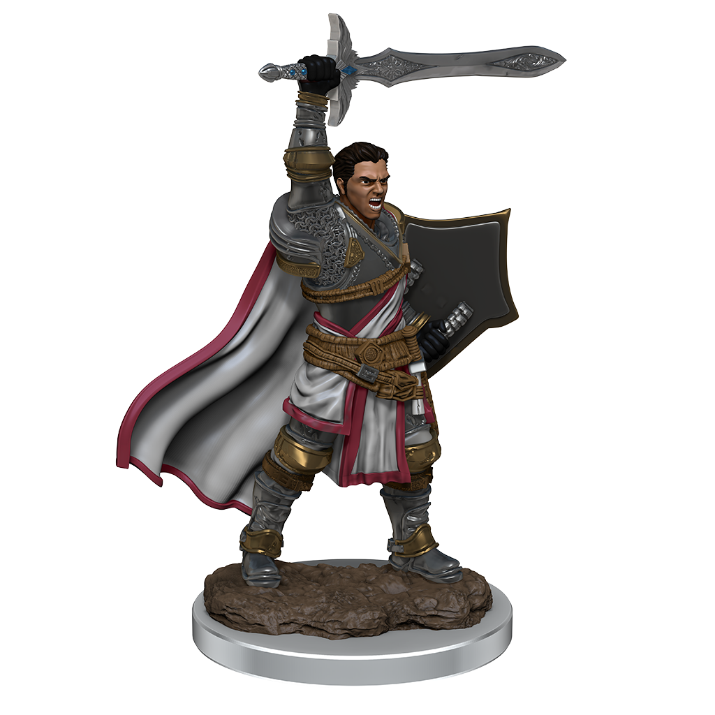 Dungeons & Dragons: Icons of the Realms: Premium Figure: Male Human Paladin 
