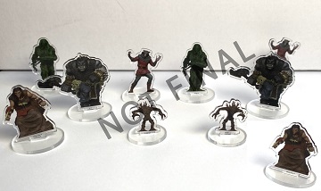 Dungeons & Dragons: Idols of the Realms: 2D MINIS SIDEKICK Pack  