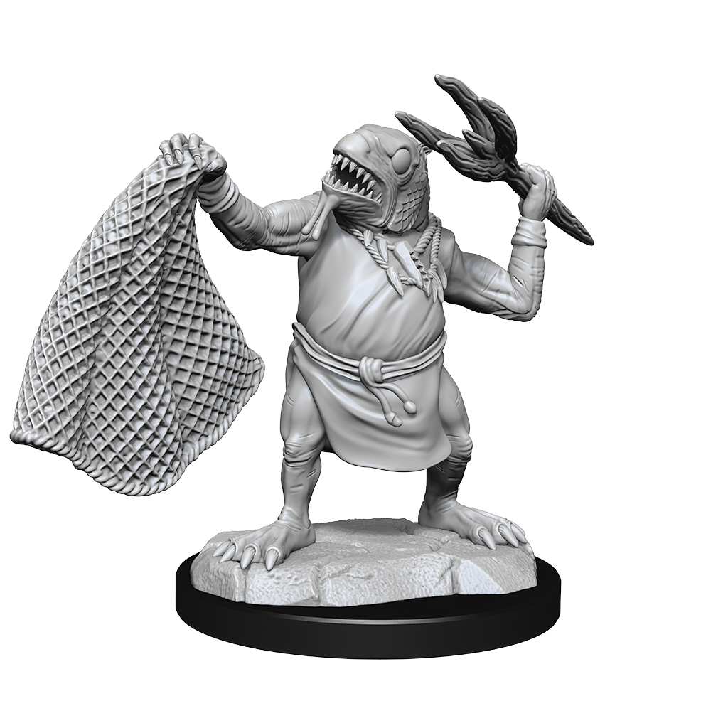 Dungeons & Dragons Nolzur’s Marvelous Miniatures: KUO-TOA/ KUO-TOA WHIP 