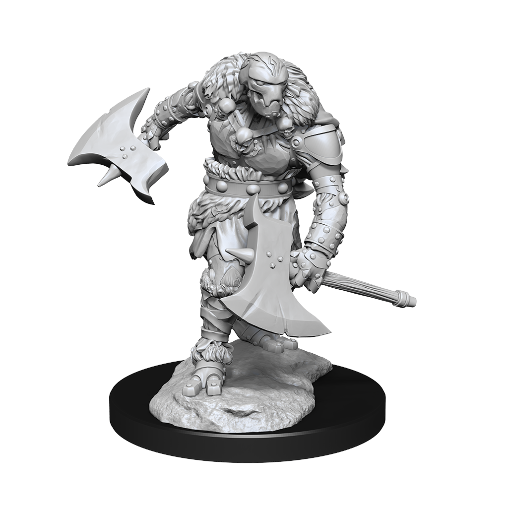 Dungeons & Dragons Nolzur’s Marvelous Miniatures: WARFORGED BARBARIAN 