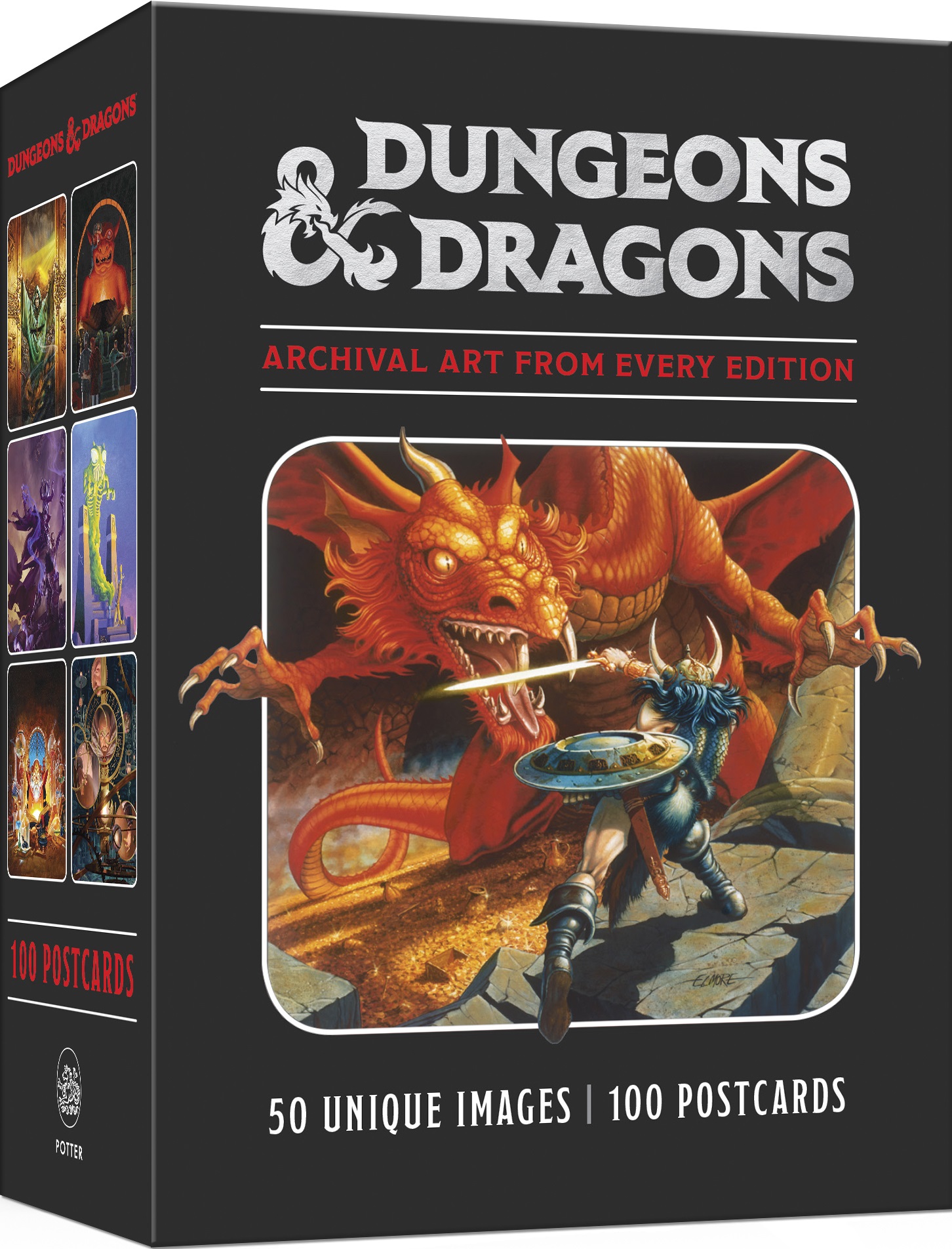 Dungeons & Dragons: Postcards: Archival Art From Every Edition 