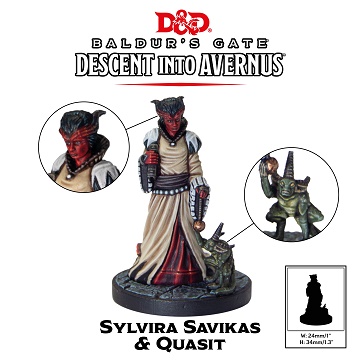 Dungeons and Dragons: Baldurs Gate: Descent into Avernus - Sylvira Savikas & Quasit 
