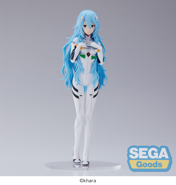 EVANGELION: 3.0+1.0 Thrice Upon a Time: SPM Figure: Rei Ayanami Long Hair Ver. 