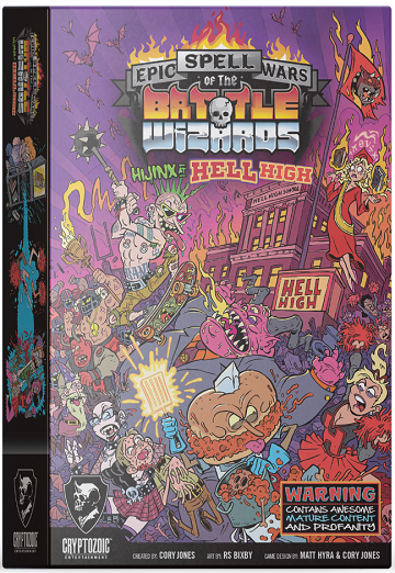 Epic Spell Wars of the Battle Wizards: HIJINX AT HELL HIGH 