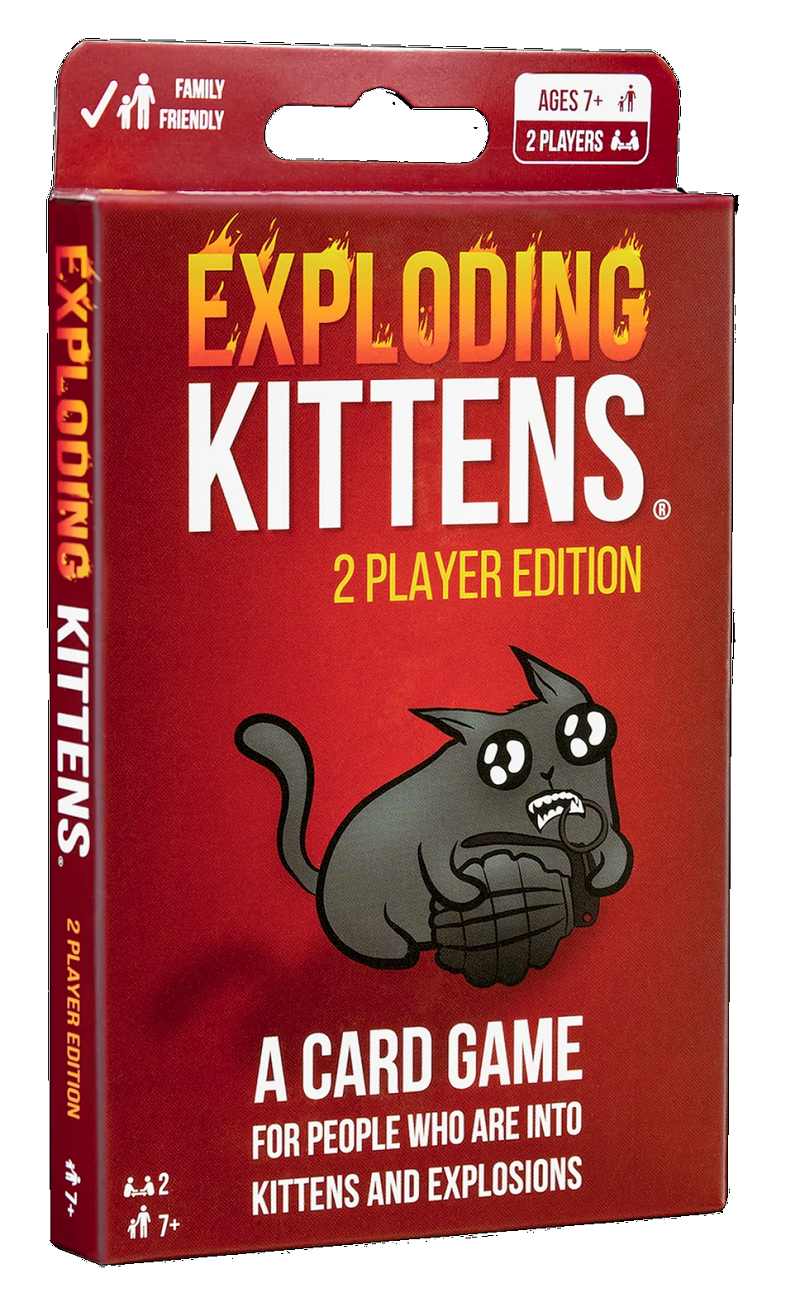 Exploding Kittens: 2 Player (Large) 