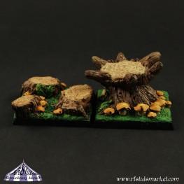 Extraordinary Bases: Forest: 40mm Square 
