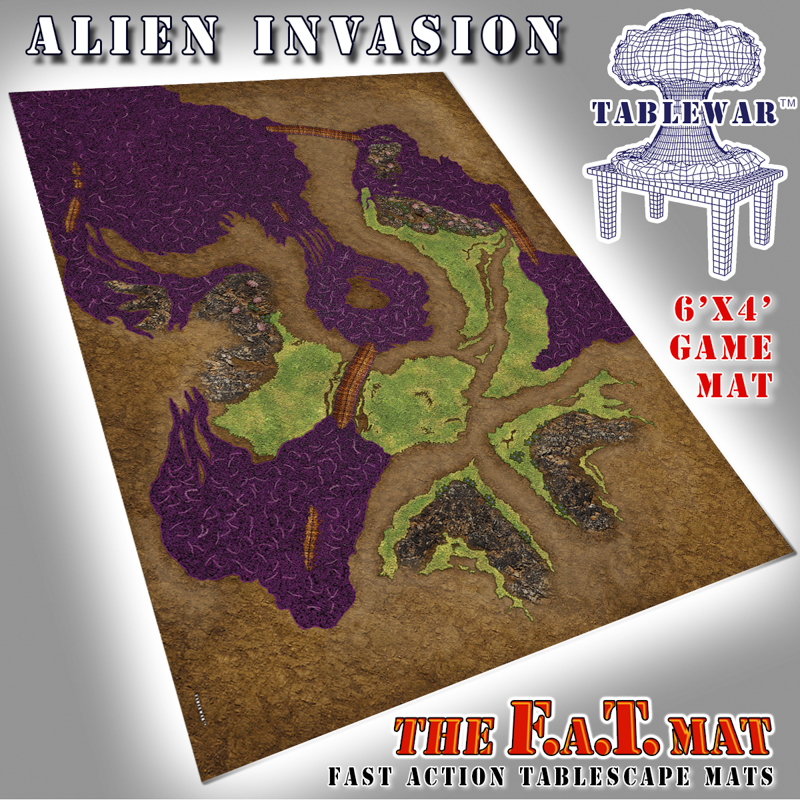 F.A.T. Mats: Alien Invasion 4×6 
