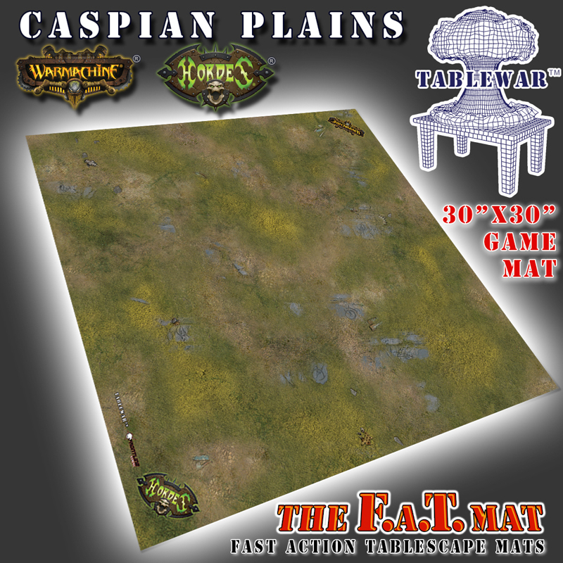 F.A.T. Mats: Caspian Plains 30"x30" 