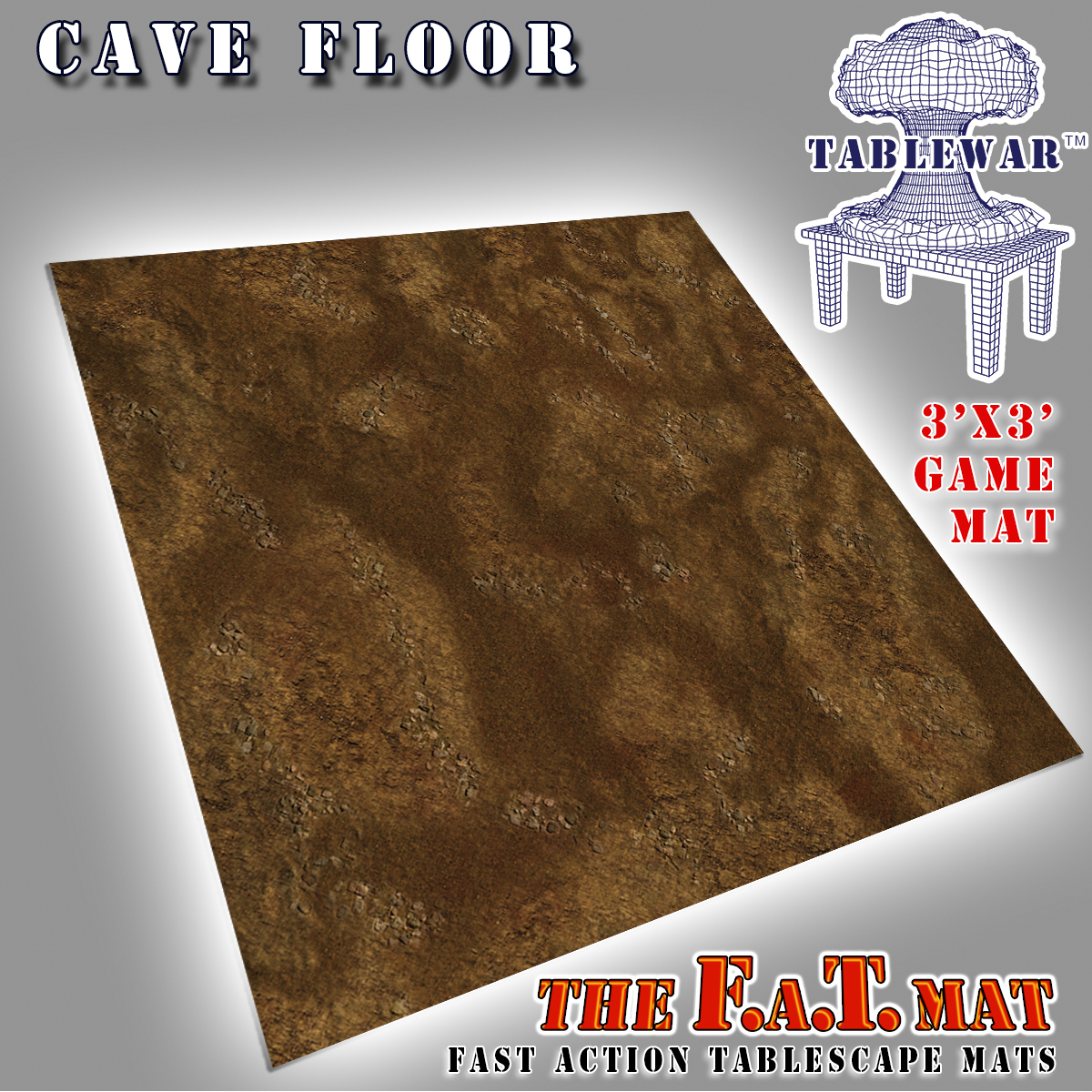 F.A.T. Mats: Cave Floor 3×3 