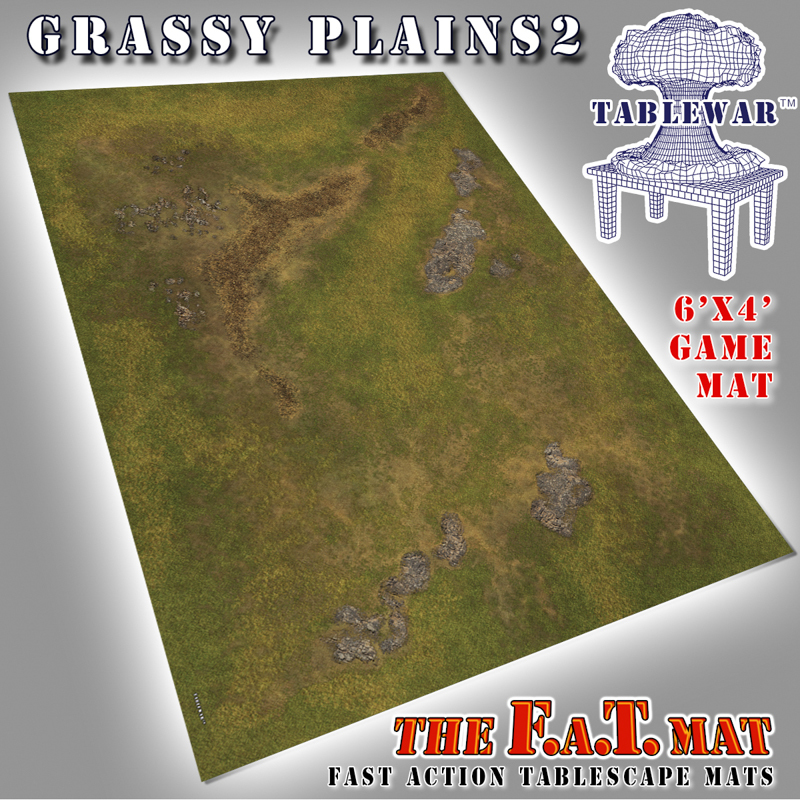 F.A.T. Mats: Grassy Plains 2 6×4 