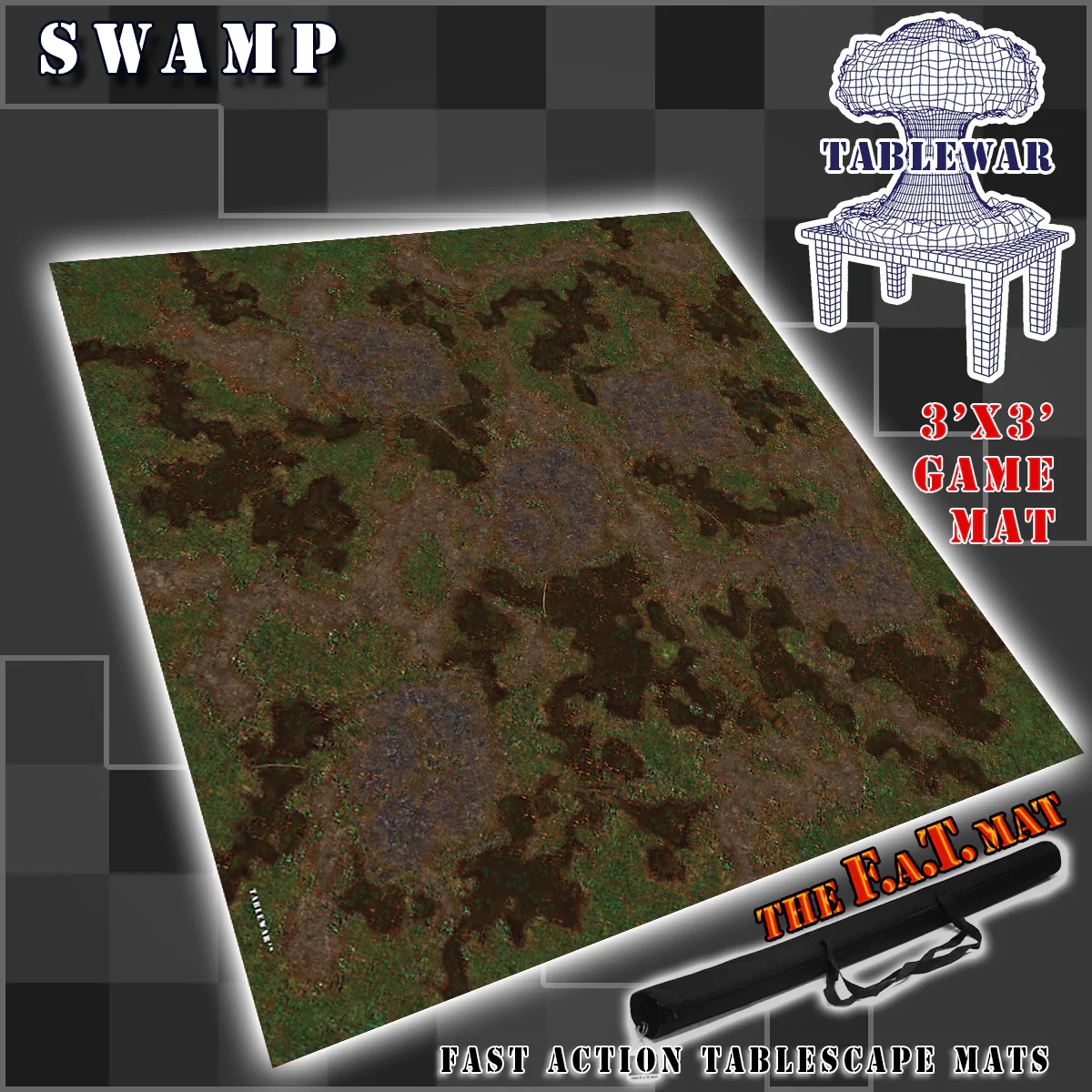 F.A.T. Mats: Swamp 3X3 