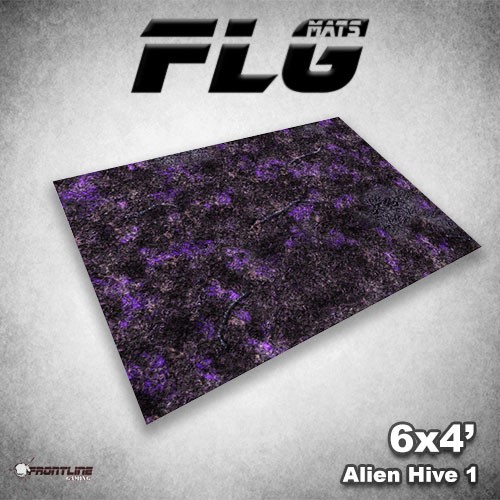 FLG Mats: Alien Hive- Purple (6x4) 