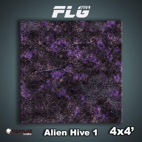 FLG Mats: Alien Hive- Purple (4x4) 