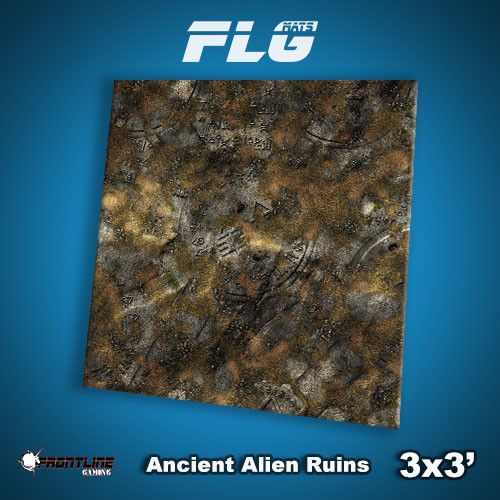FLG Mats: Ancient Alien Ruins (3x3) 