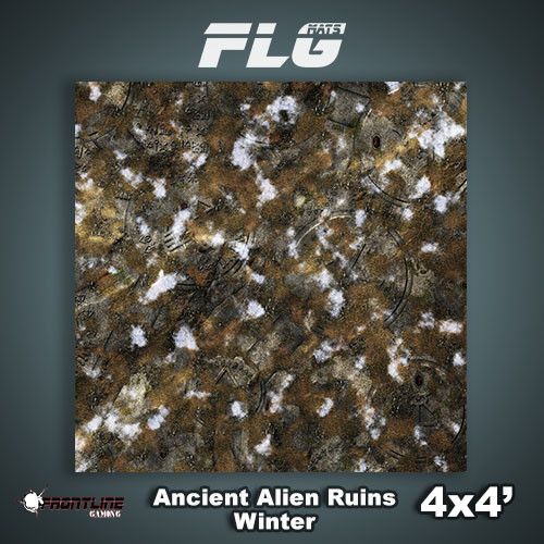 FLG Mats: Ancient Alien Ruins Winter (4x4) 