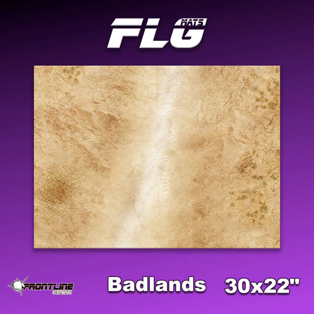FLG Mats: Badlands 1 (30"X22") 