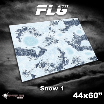 FLG Mats: Snow 1 (44"X60") 