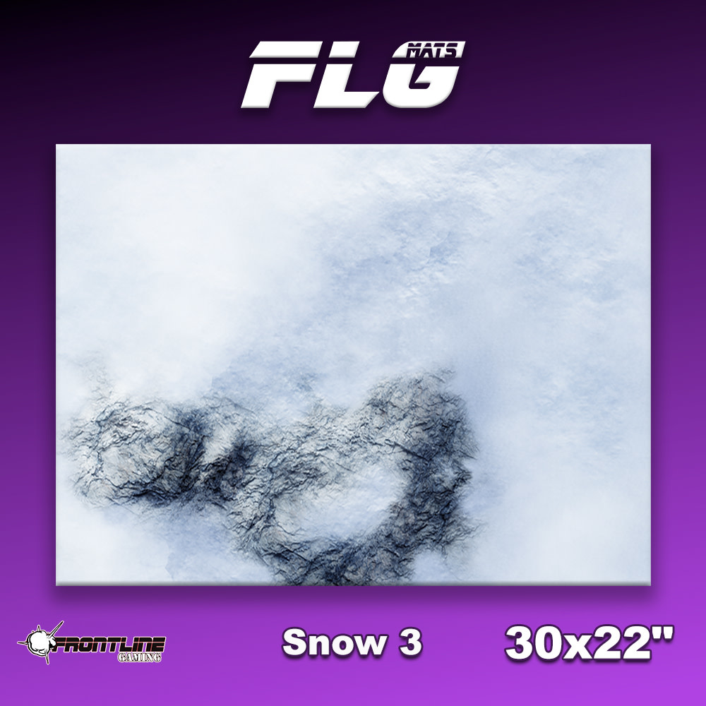 FLG Mats: Snow 3 (30"X22") 