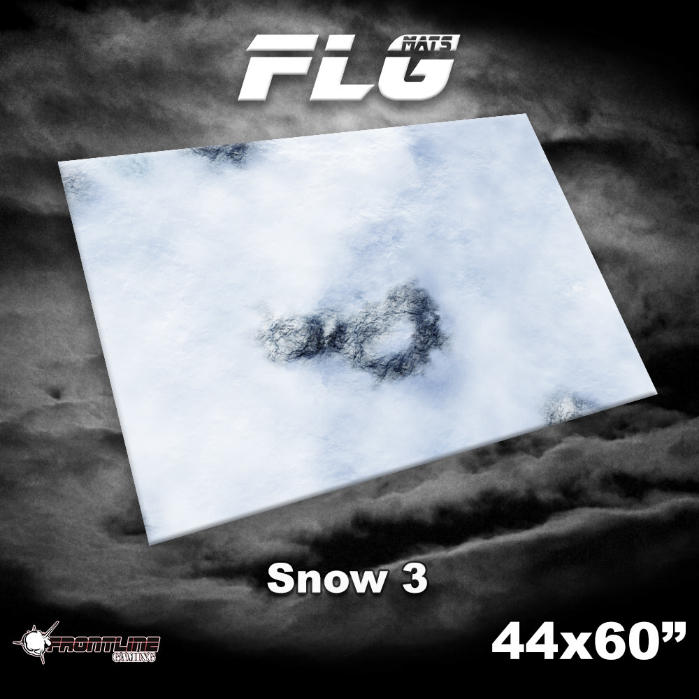 FLG Mats: Snow 3 (44"X60") 
