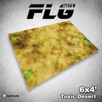 FLG Mats: TOXIC DESERT (6x4) 