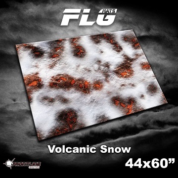 FLG Mats: Volcanic Snow (44"X60") 
