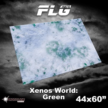 FLG Mats: Xenos World- Green (44"X60") 