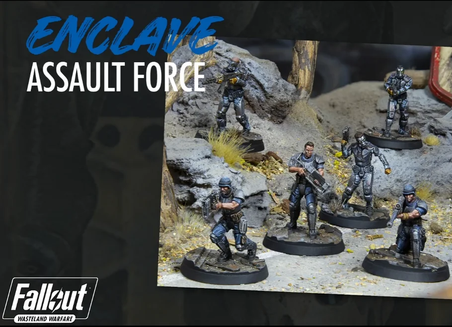 Fallout: Wasteland Warfare: ENCLAVE ASSAULT FORCE 