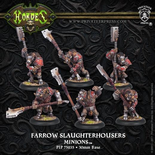 Hordes: Minions (75035): Farrow Slaughterhousers 