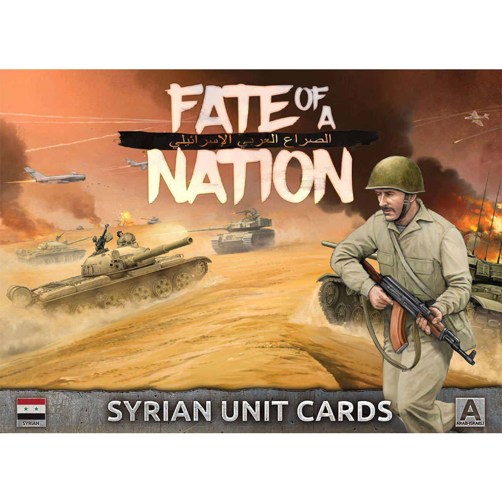 Fate of a Nation: Unit Cards: Syrian Forces in the Middle East  