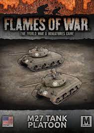 Flames of War: American: M27 (76mm) Tank Platoon  