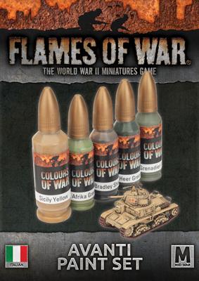 Flames of War: Avanti Paint Set 