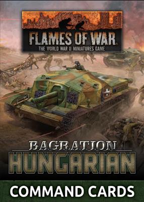 Flames of War: Bagration: Hungarian Command Cards 