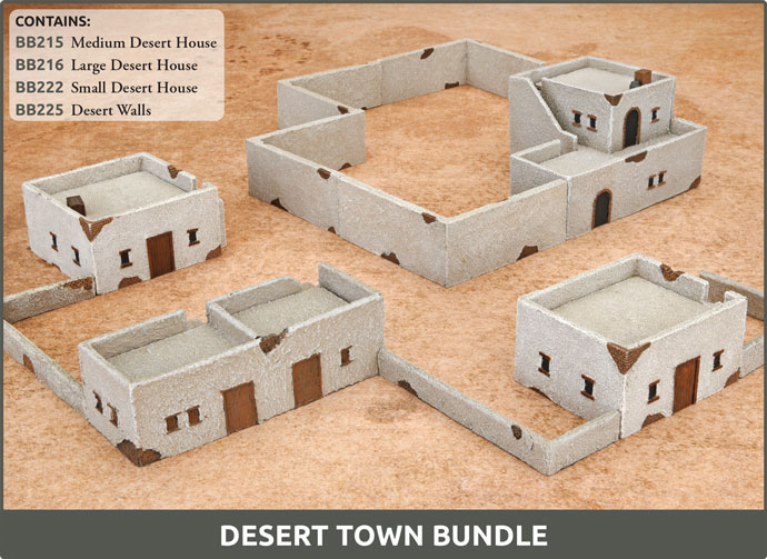 Flames of War: Desert Town Bundle 