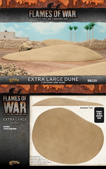 Flames of War: EXTRA LARGE DUNE 