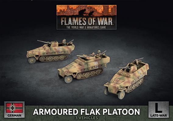 Flames of War: German: Armoured Flak Platoon 