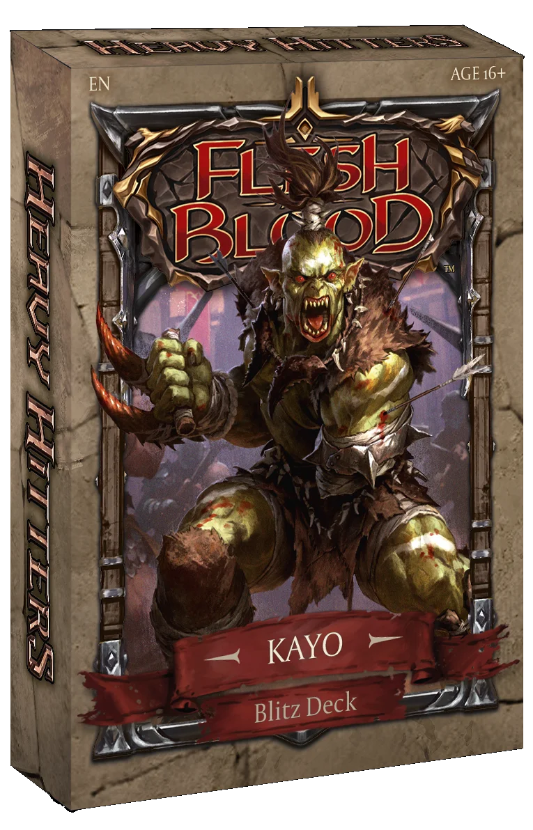 Flesh and Blood: Heavy Hitters: Blitz Decks: Kayo 