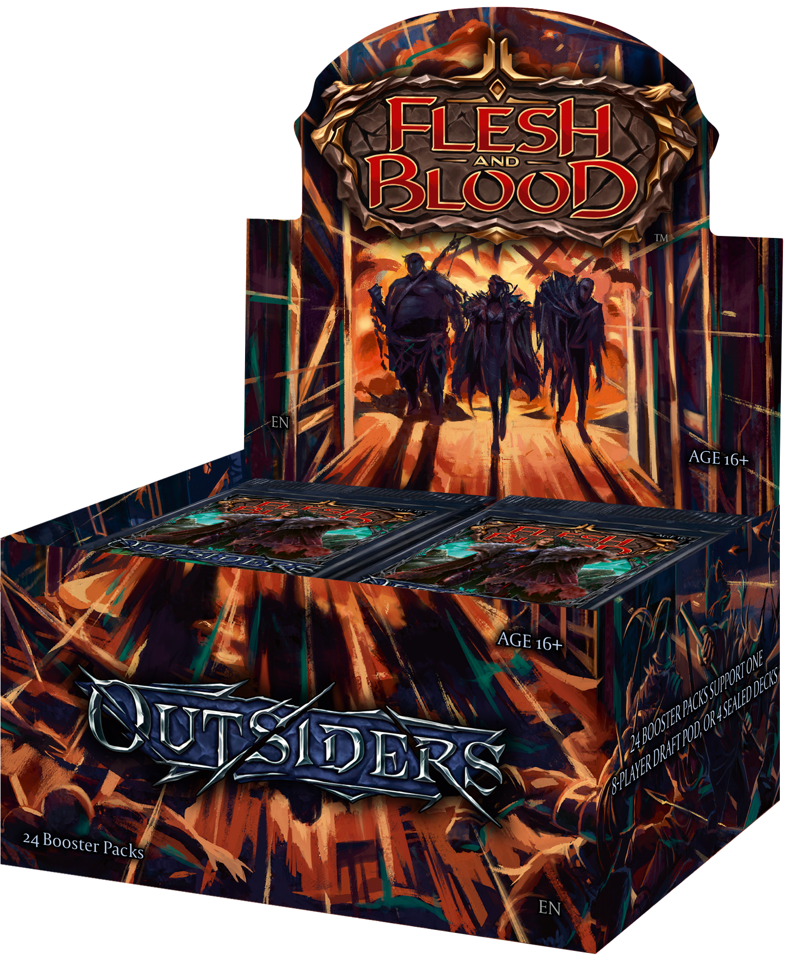 Flesh and Blood: Outsiders: Booster Box 
