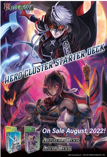Force of Will: A NEW WORLD EMERGES: Hero Cluster Starter Deck: ARISTELLA DECK  