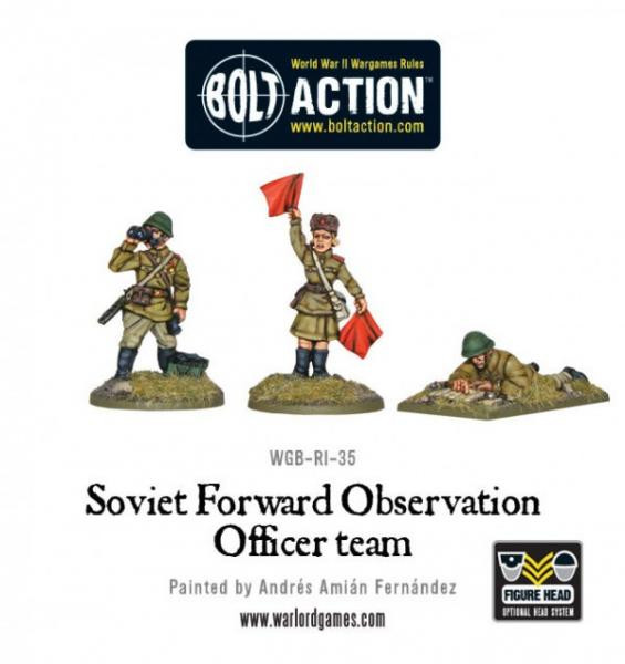 Bolt Action: Soviet: Forward Observation Officers 