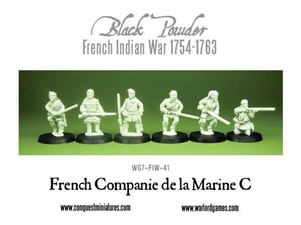 Black Powder: French Indian War 1754-1763: French Companie de la Marine C 