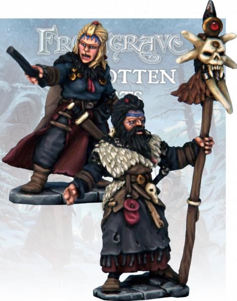 Frostgrave: Barbarian Wizard and Apprentice 
