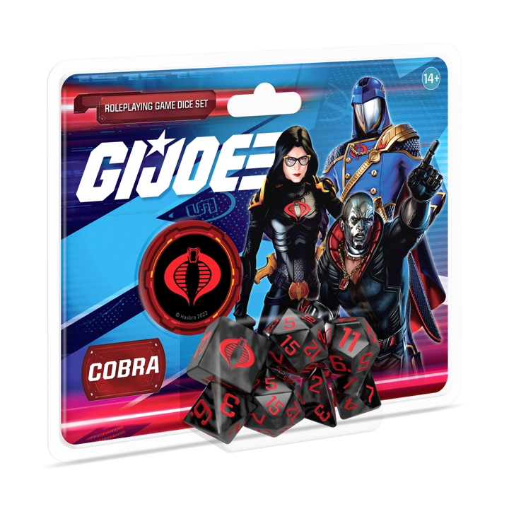 G.I. Joe: RPG Cobra Dice Set 