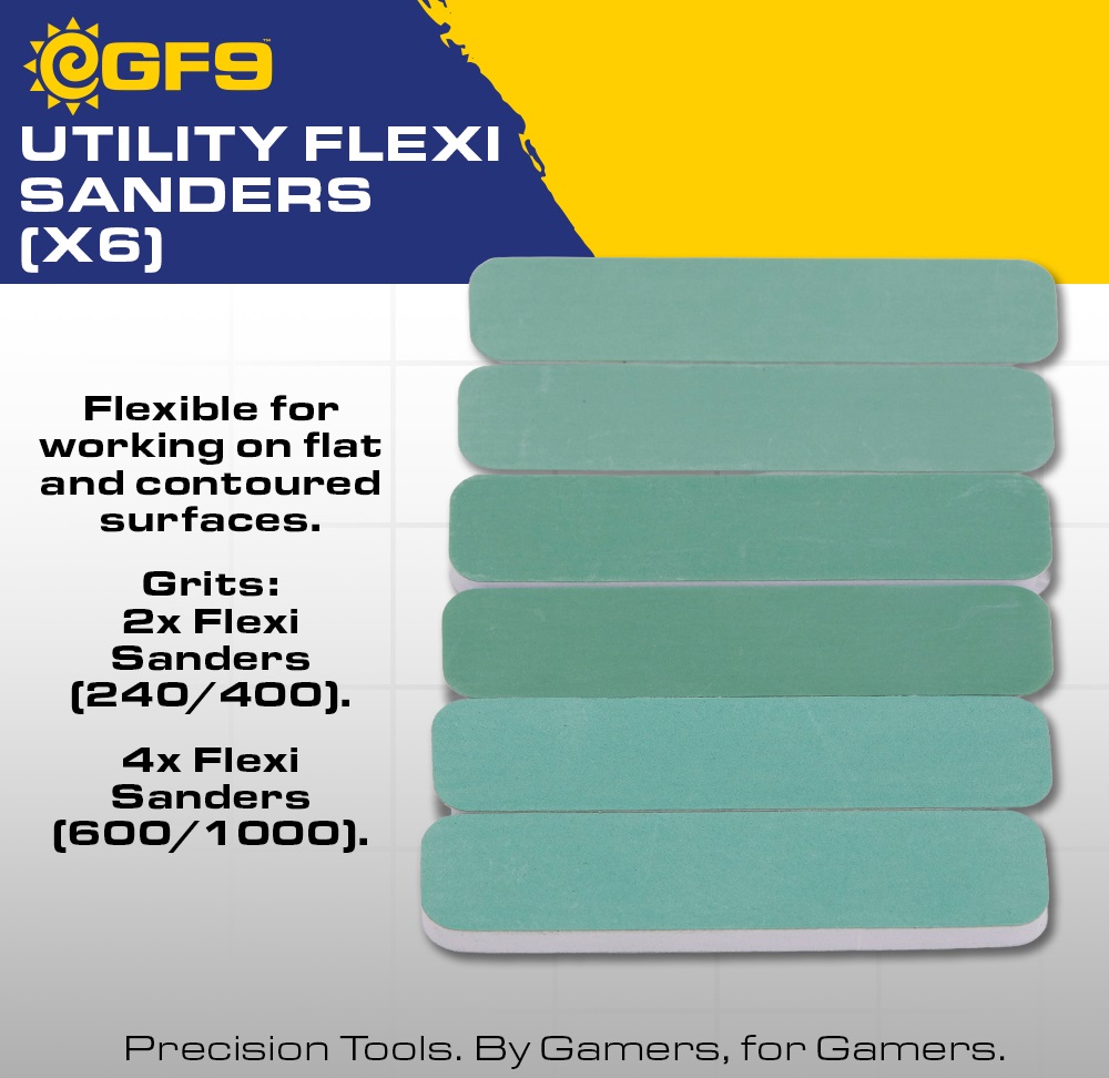 GF9: Utility Flexi Sanders (9ct) 