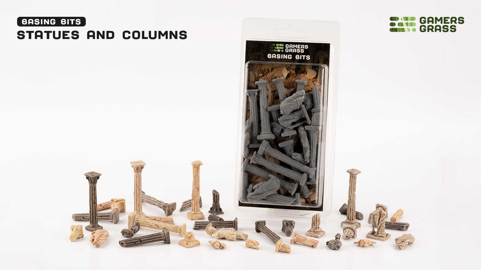 Gamers Grass: Basing Bits: Statues and Columns 