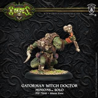 Hordes: Minions (75040): Gatorman Witch Doctor 
