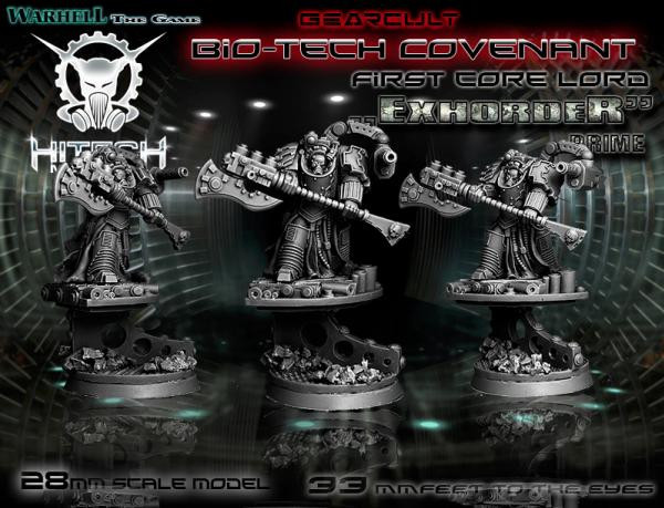 Warhell: Gearcult Bio-Tech Covenant- First Core Lord Exhorder 