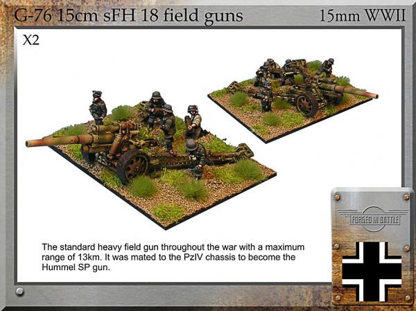 Forged in Battle: German: 15cm sFH18 field gun 