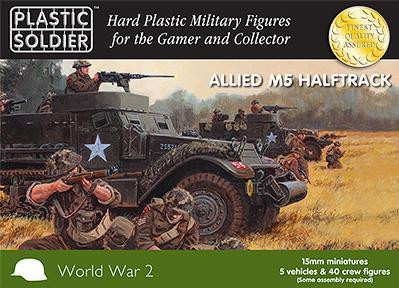 Plastic Soldier Company: 15mm Allied: M5 Halftrack 